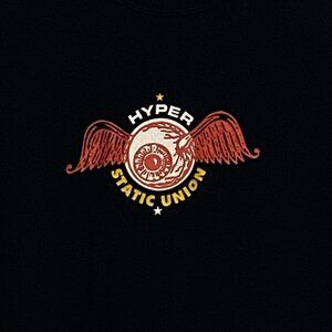 Hyper Static Union T-Shirt M Black